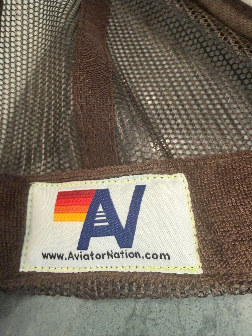 Aviator Nation All Seasons Circle Trucker Hat - Picture 4 of 5